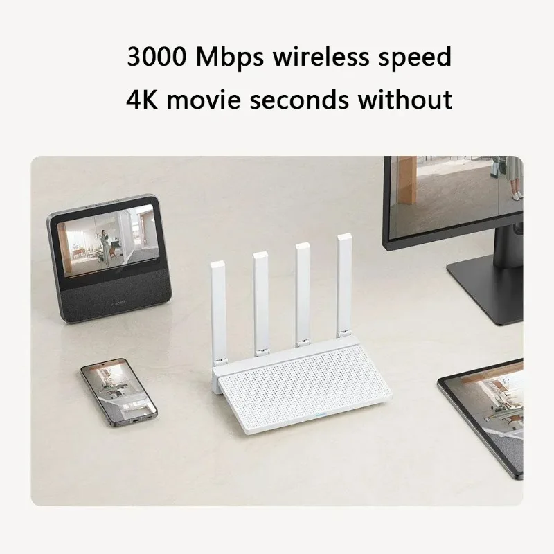 WiFi 6 AX3000 Dual Band Router 160MHz High Speed Wireless Router for Home - Image 3