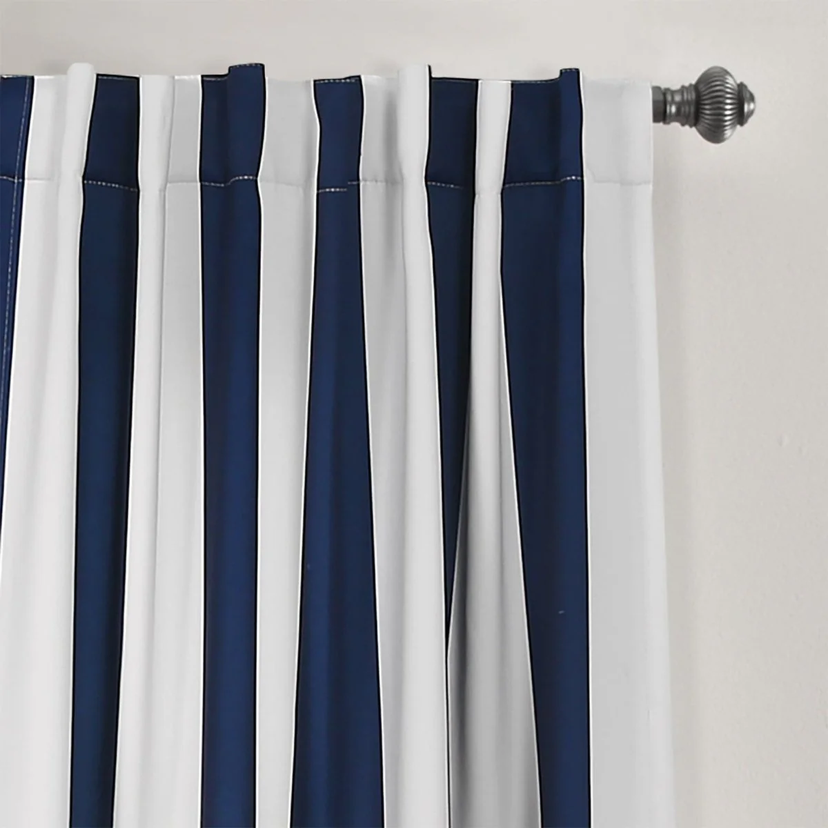 Wilbur Stripe Light Filtering Window Curtain Set - Image 10