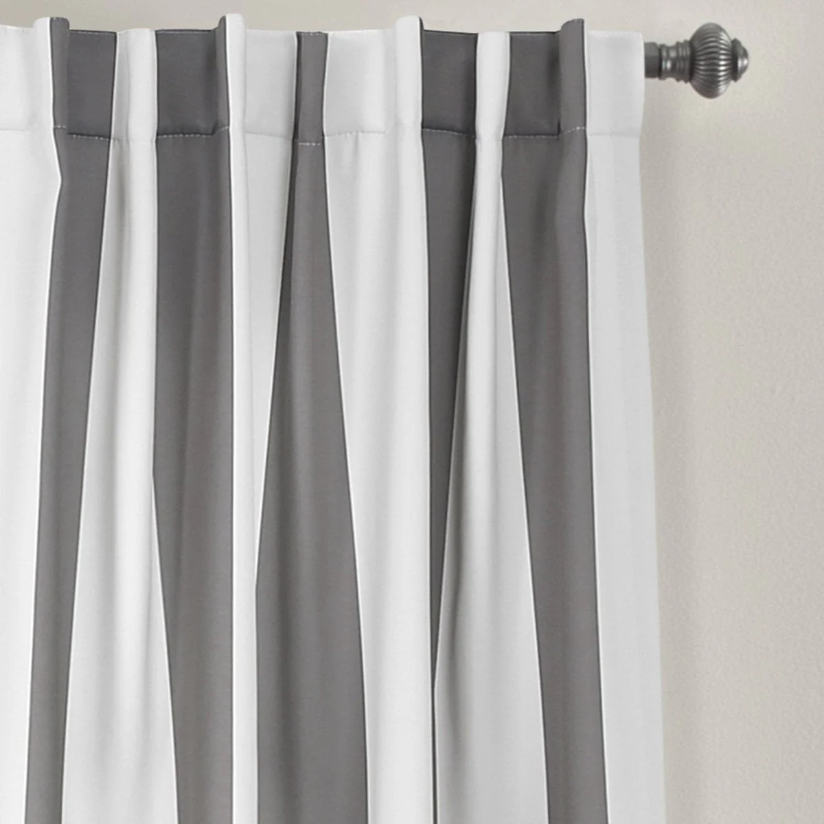 Wilbur Stripe Light Filtering Window Curtain Set - Image 16