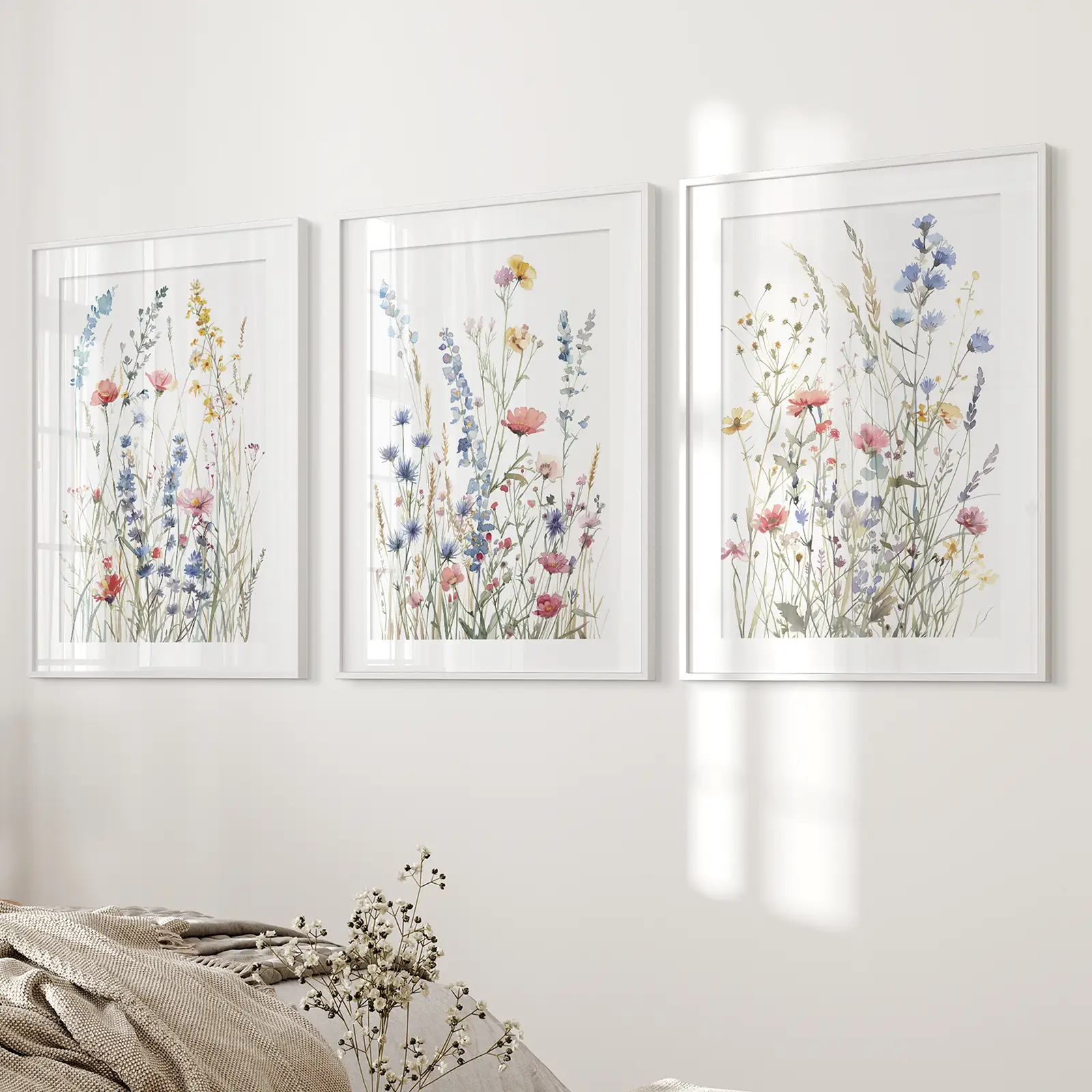 Wildflower Colorful Trendy Wall Art Poster Decor - Image 4