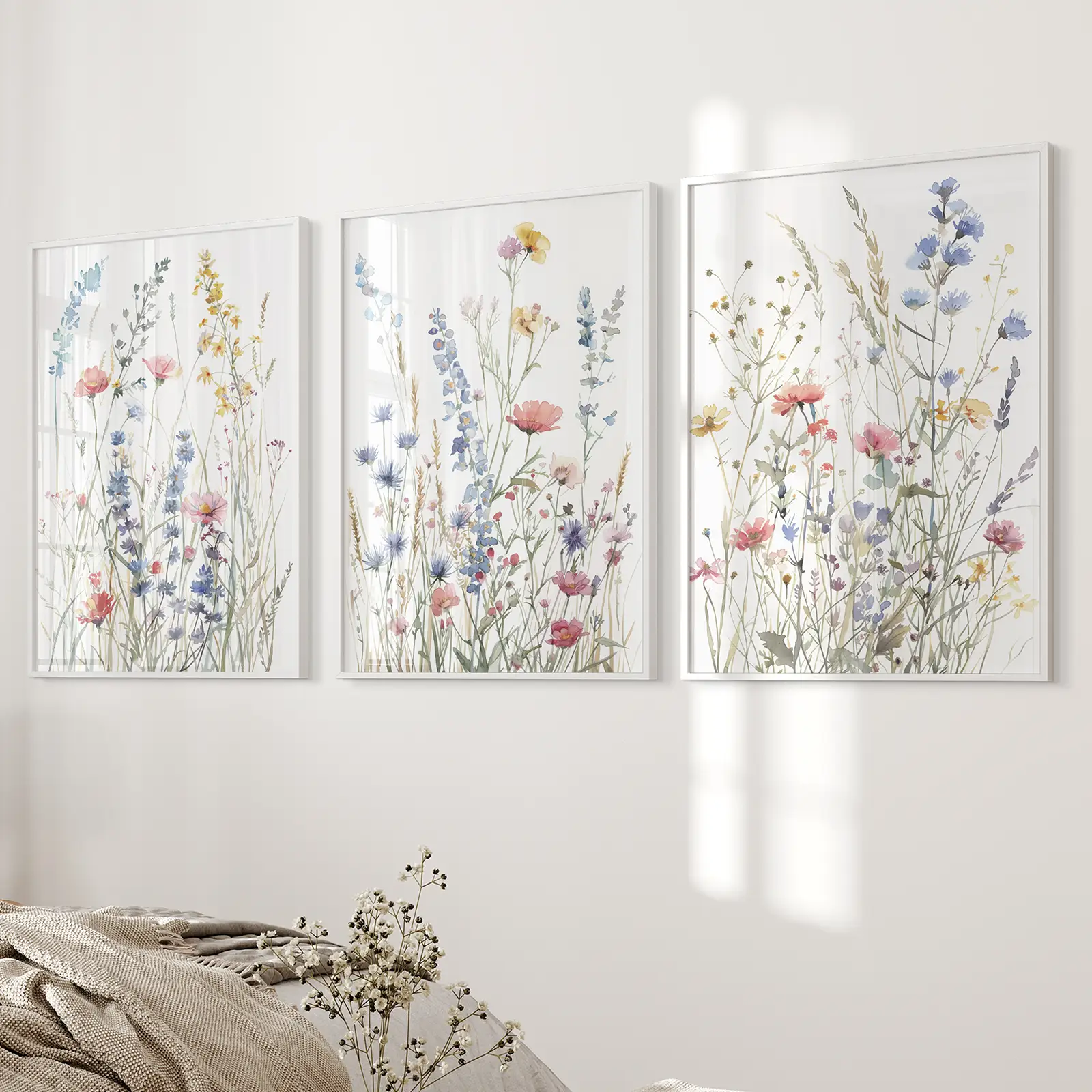 Wildflower Colorful Trendy Wall Art Poster Decor - Image 6