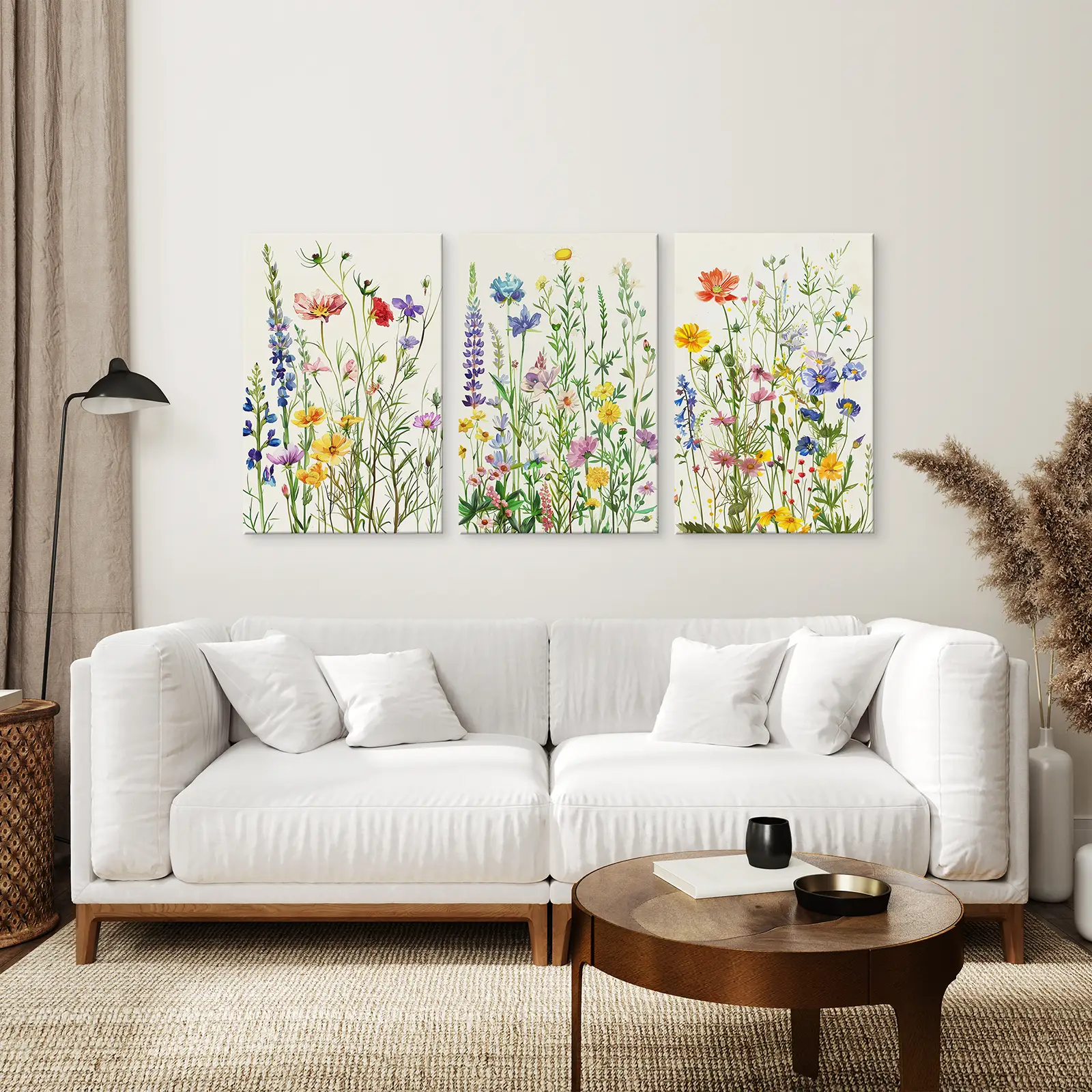 Wildflower Floral Wall Art Watercolor Prints - Image 4