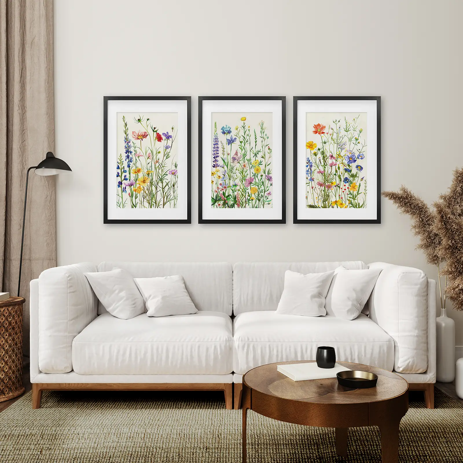 Wildflower Floral Wall Art Watercolor Prints - Image 6