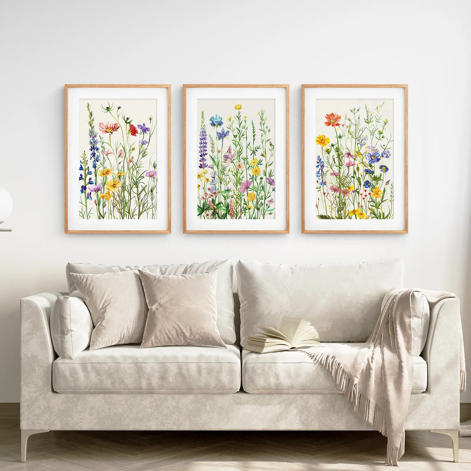 Wildflower Floral Wall Art Watercolor Prints - Image 7