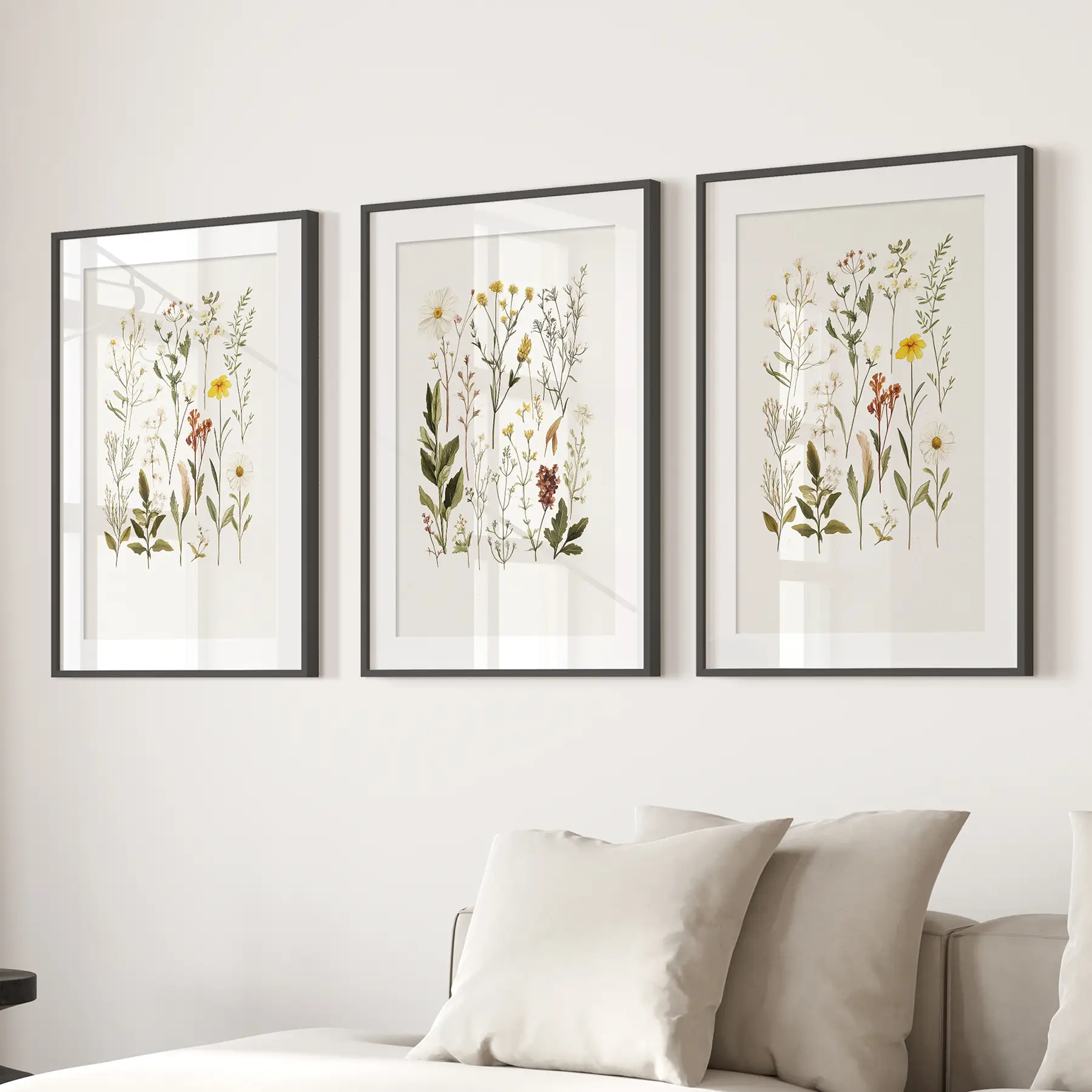 Wildflower Nature Prints. Modern Wall Art Decor - Image 3