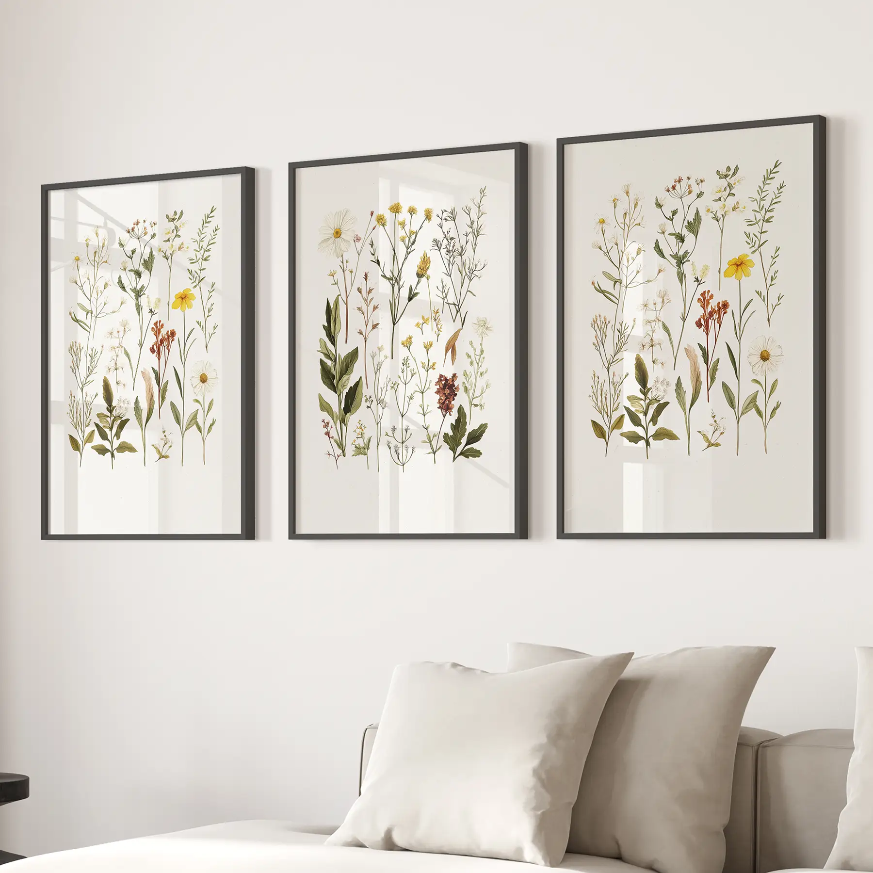 Wildflower Nature Prints. Modern Wall Art Decor - Image 4