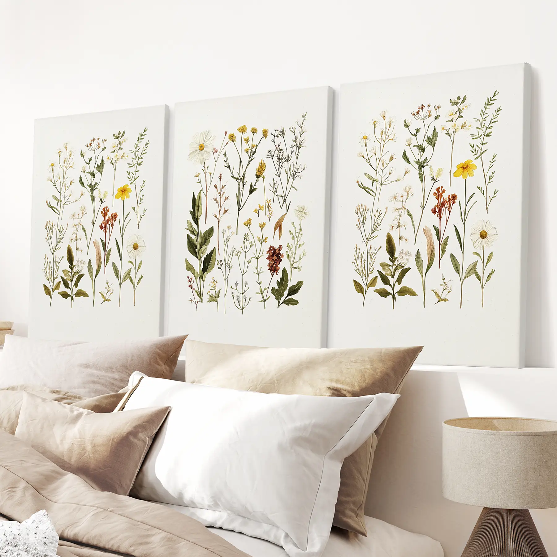 Wildflower Nature Prints. Modern Wall Art Decor - Image 5