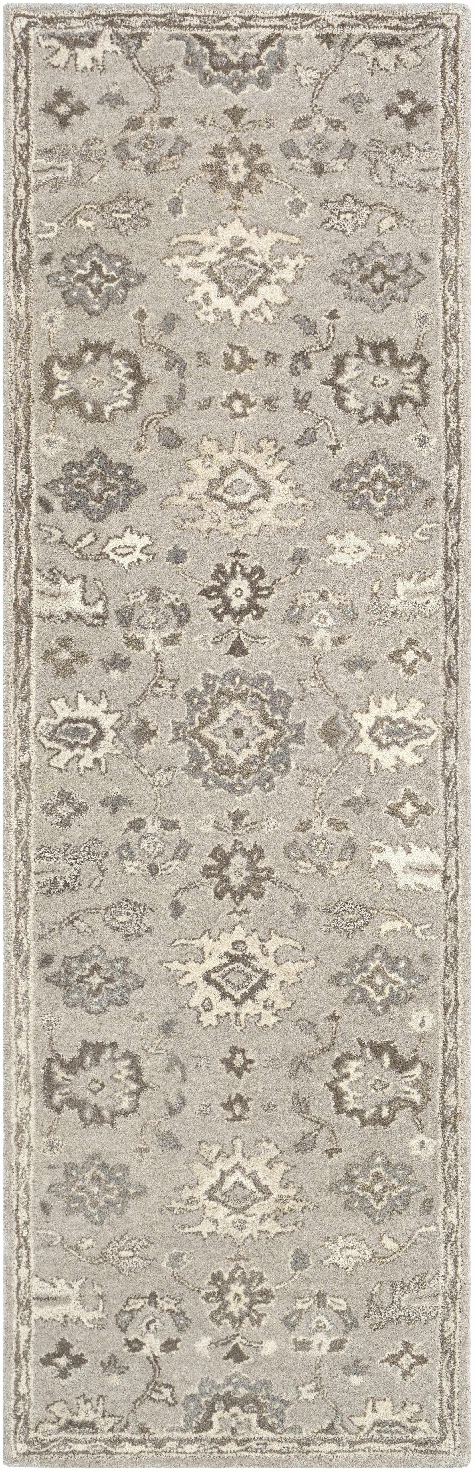 Willimantic Beige Thick Wool Rug - Image 11