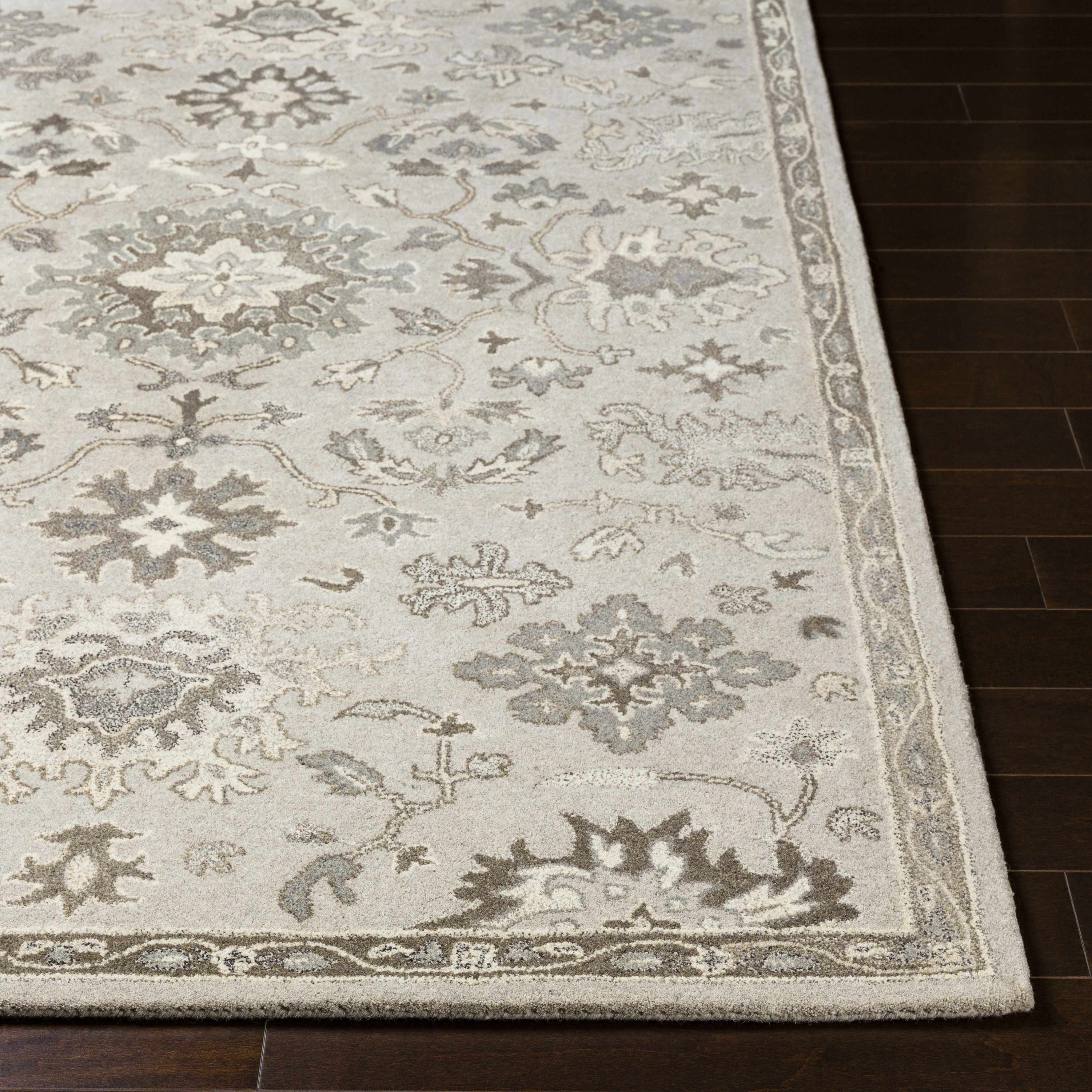 Willimantic Beige Thick Wool Rug - Image 13