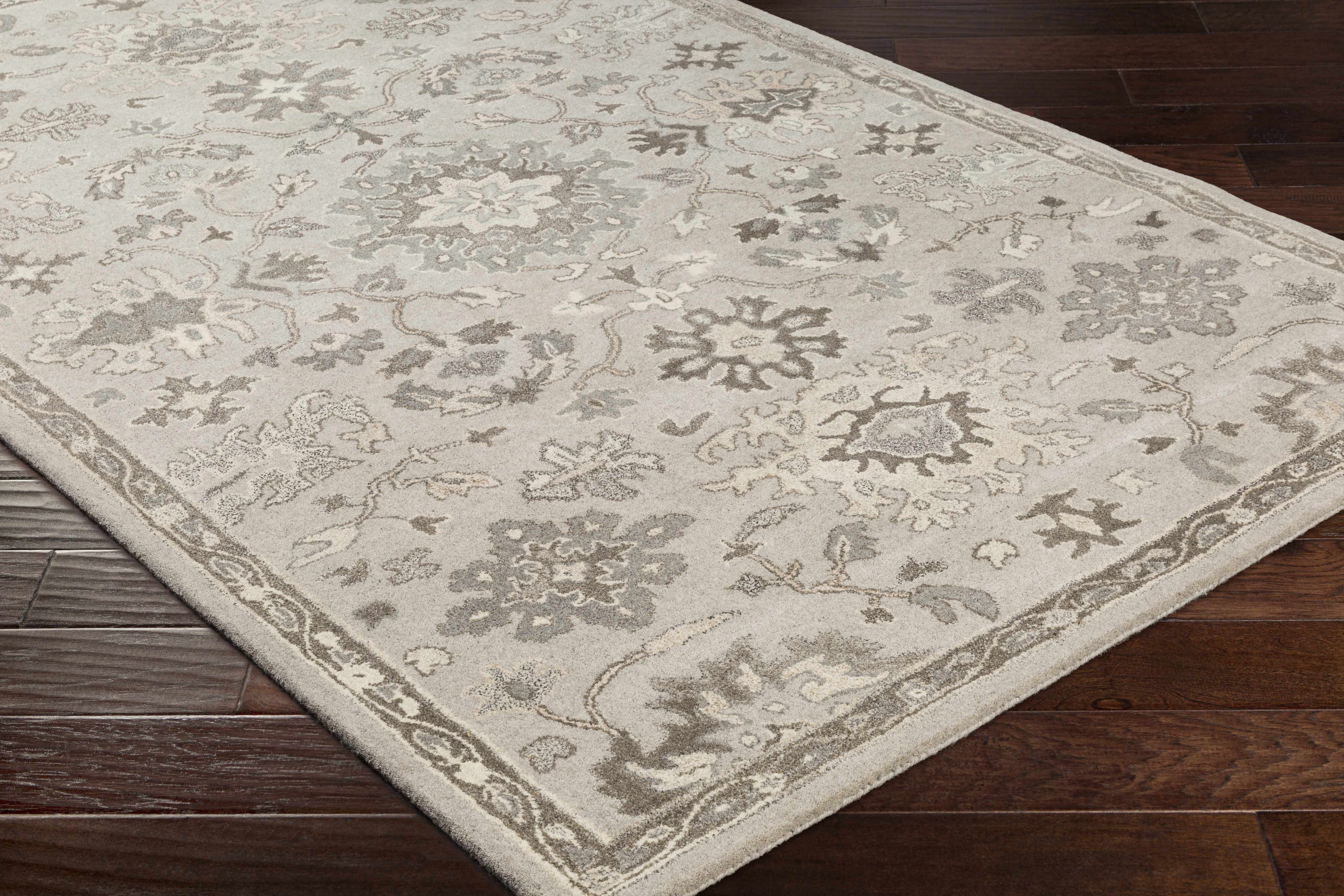 Willimantic Beige Thick Wool Rug - Image 14
