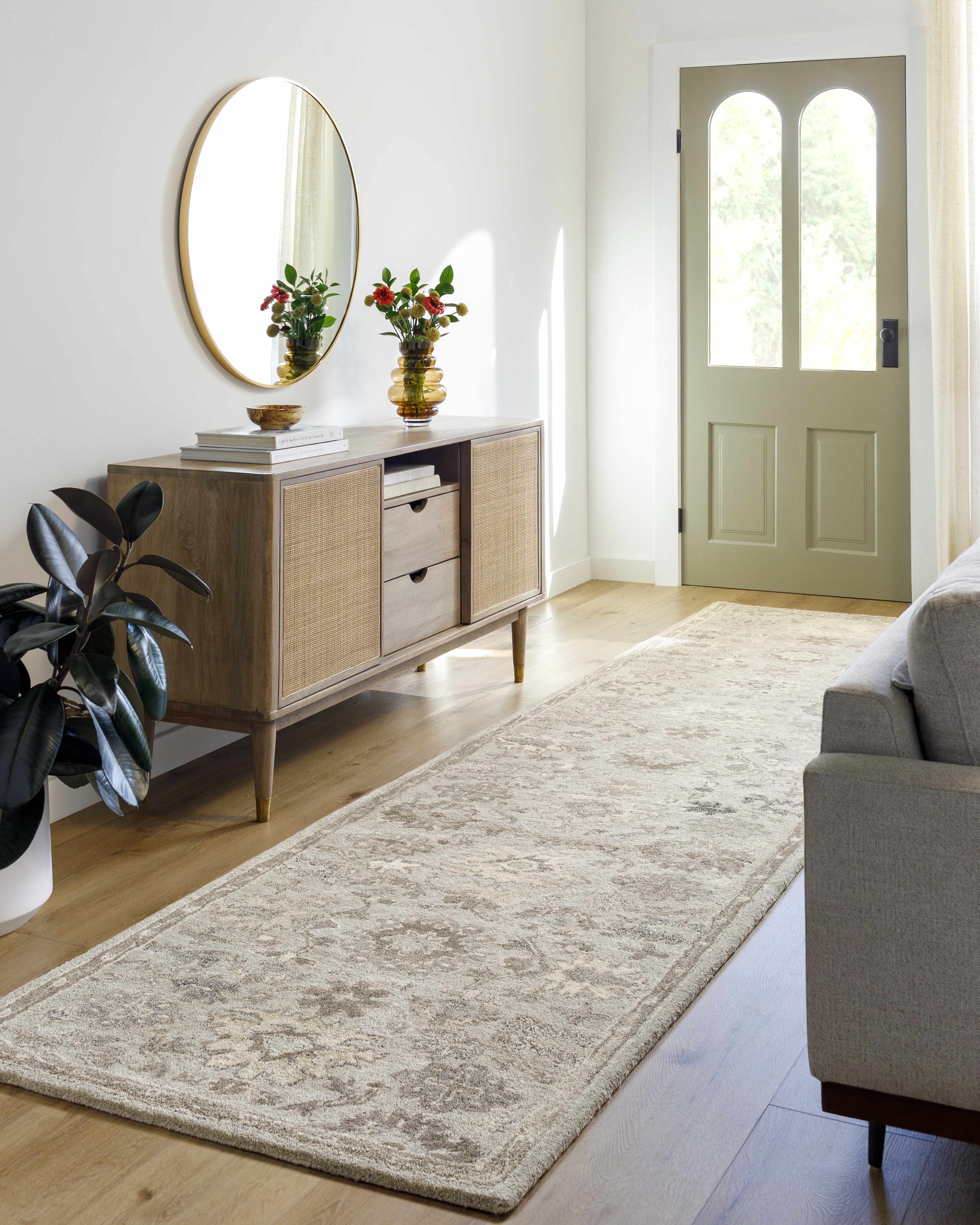 Willimantic Beige Thick Wool Rug - Image 17