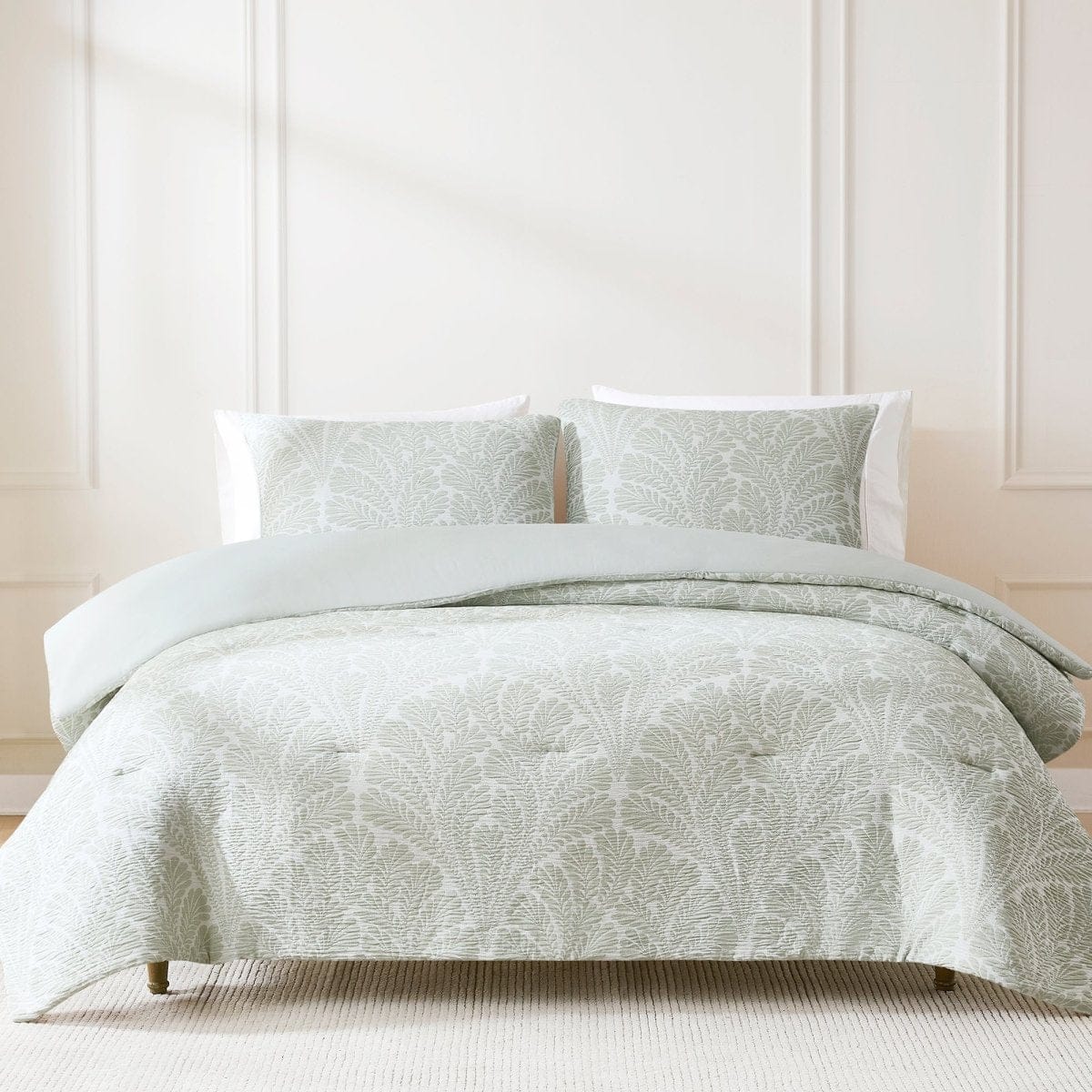 Willow Garden Restorative Gauze Jacquard Comforter Set - Image 9
