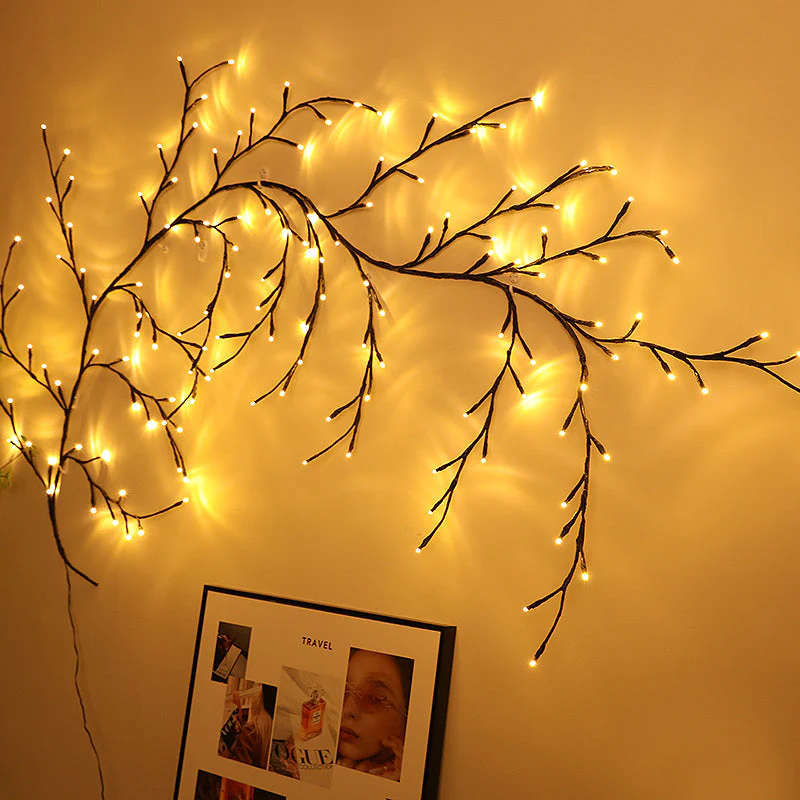 Willow Vine LED Light Decorative Hanging Branch String Light - Image 2