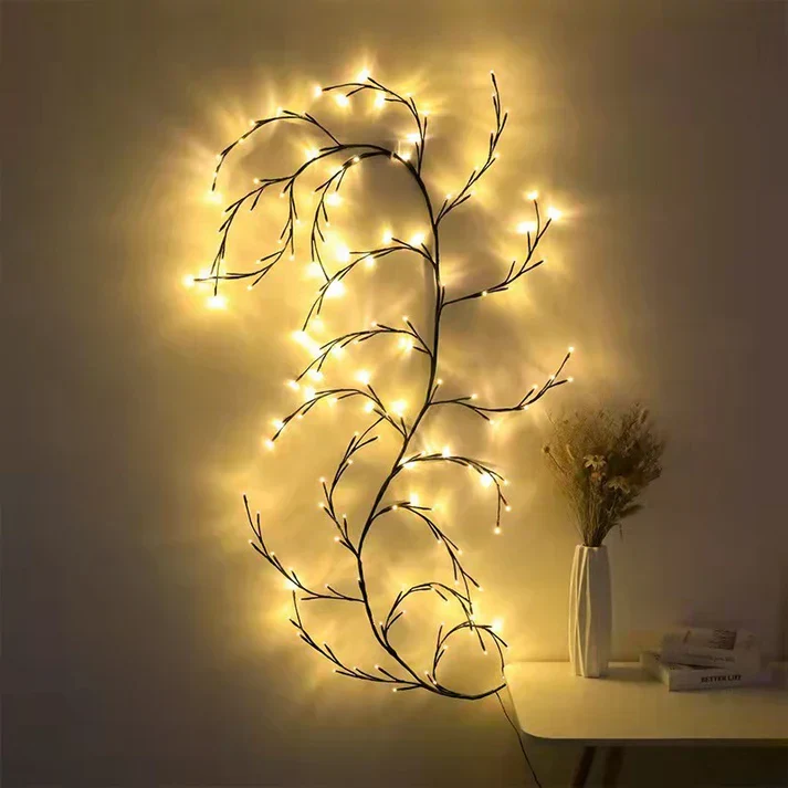 Willow Vine LED Light Decorative Hanging Branch String Light - Image 3