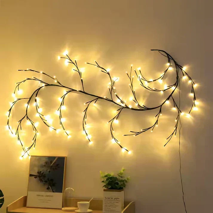 Willow Vine LED Light Decorative Hanging Branch String Light - Image 6