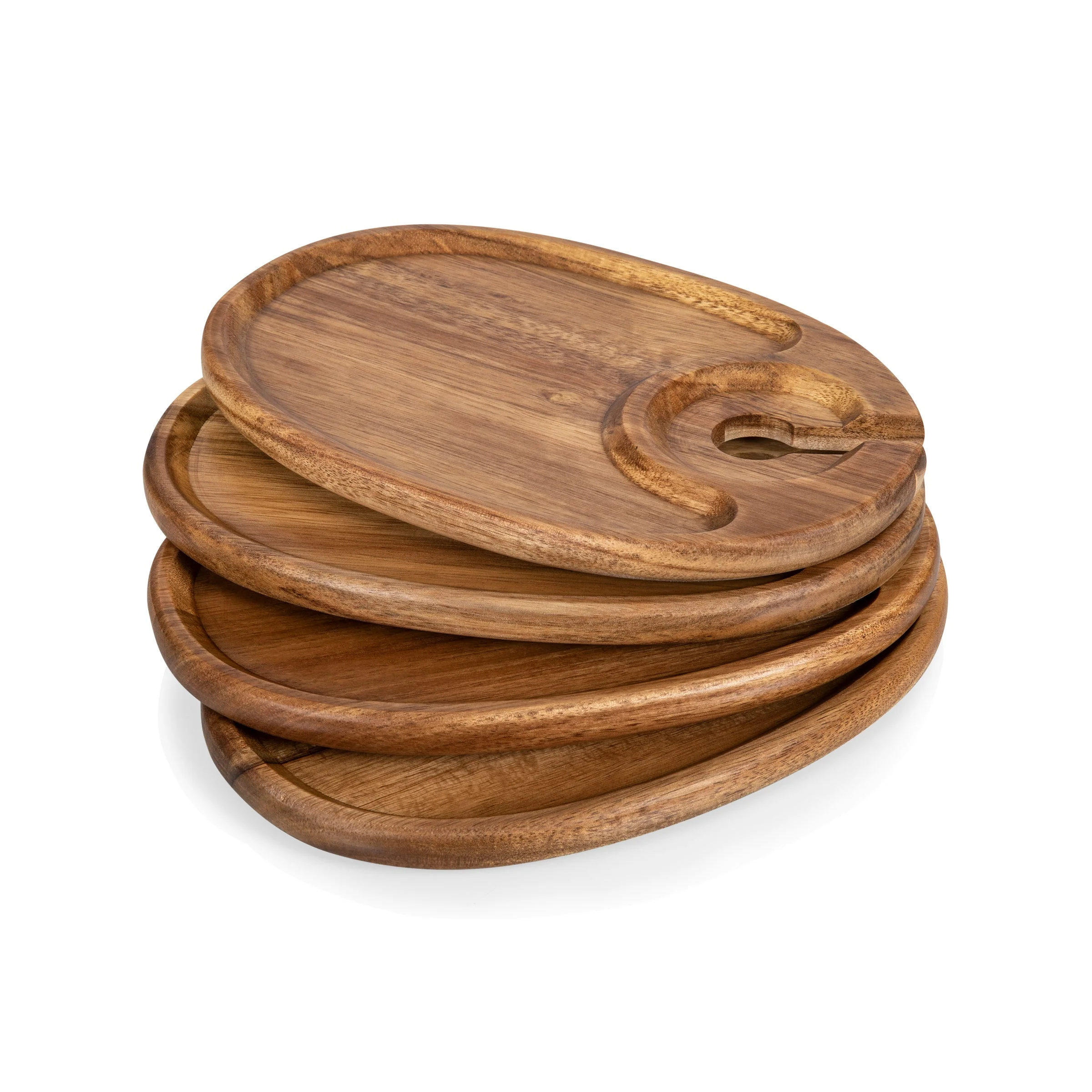 Wine Appetizer Plate Set Of 4 - Image 6