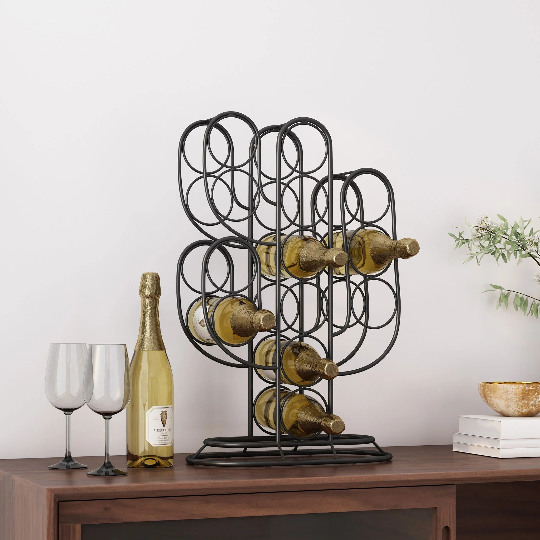 Wine Rack - Black - Image 3
