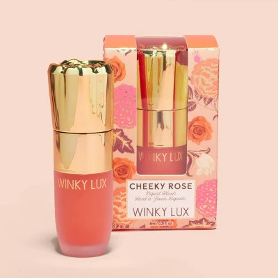Winky Lux Cheeky Rose Liquid Blush Darling 0.21oz - Imperfect Box - Image 4