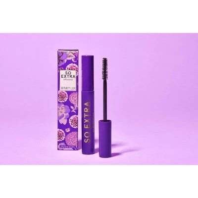 Winky Lux So Extra Mascara VELVET BLACK 0.28 oz - New - Image 4