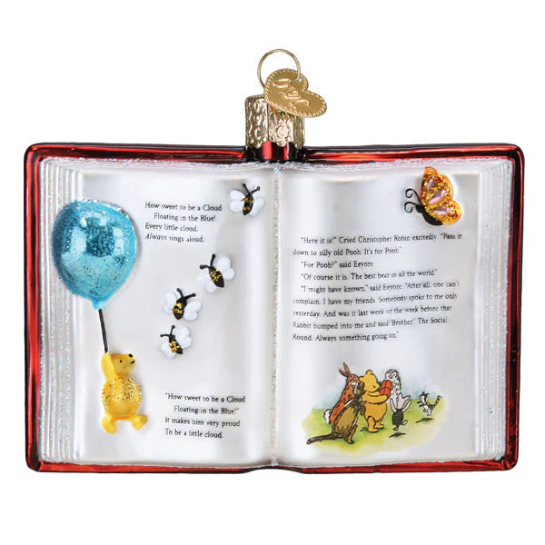 Winnie-the-Pooh Book Ornament - Image 3