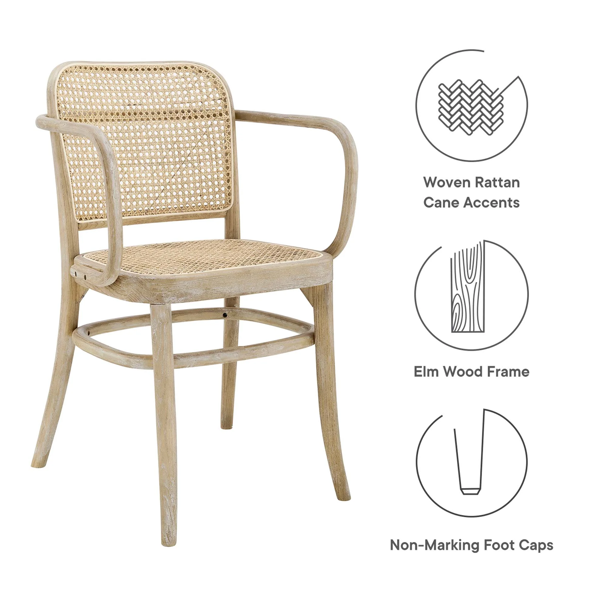 Winona Wood Dining Chair by Modway - Image 2