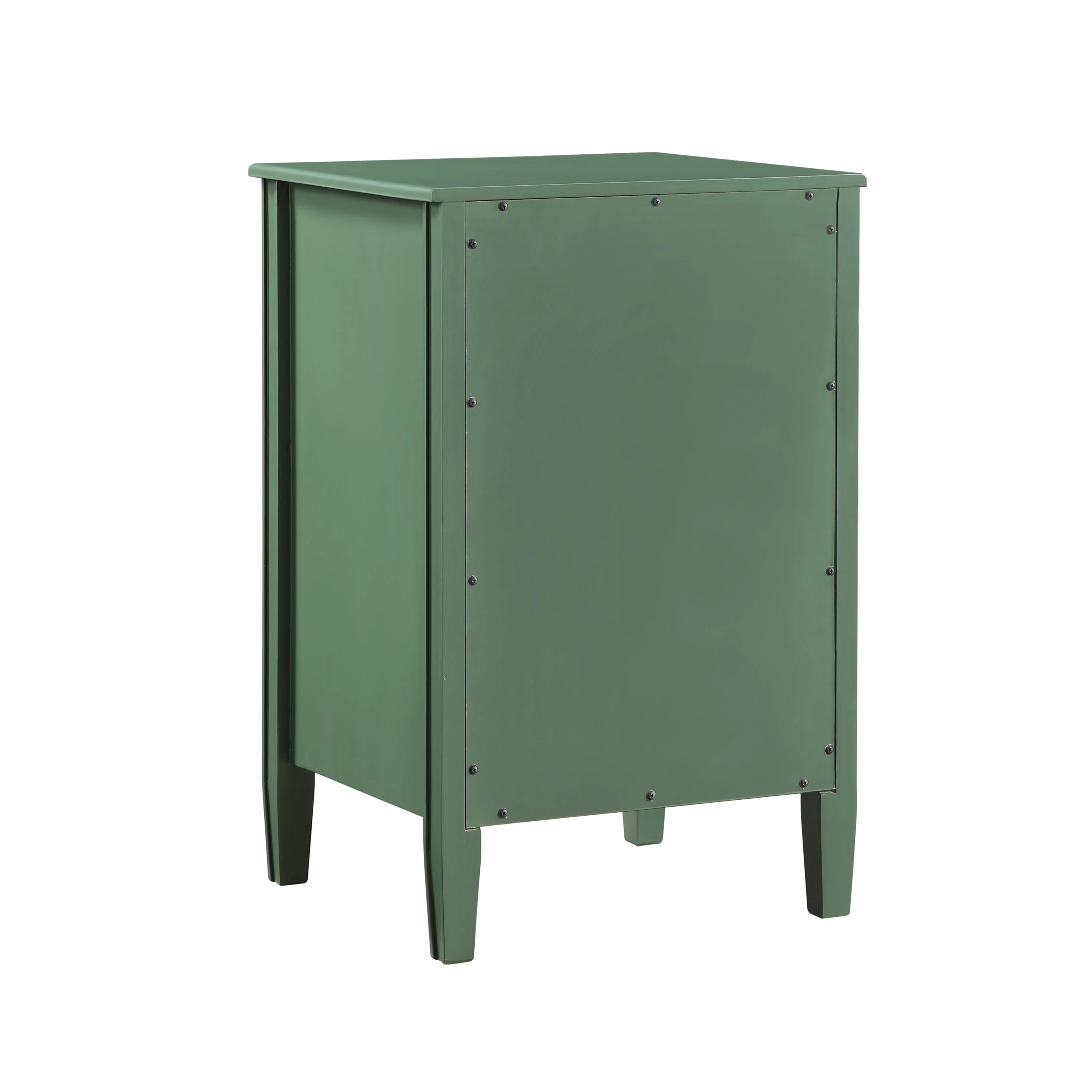 Winston 2-Drawer Storage Nightstand in Vintage Green - Image 5