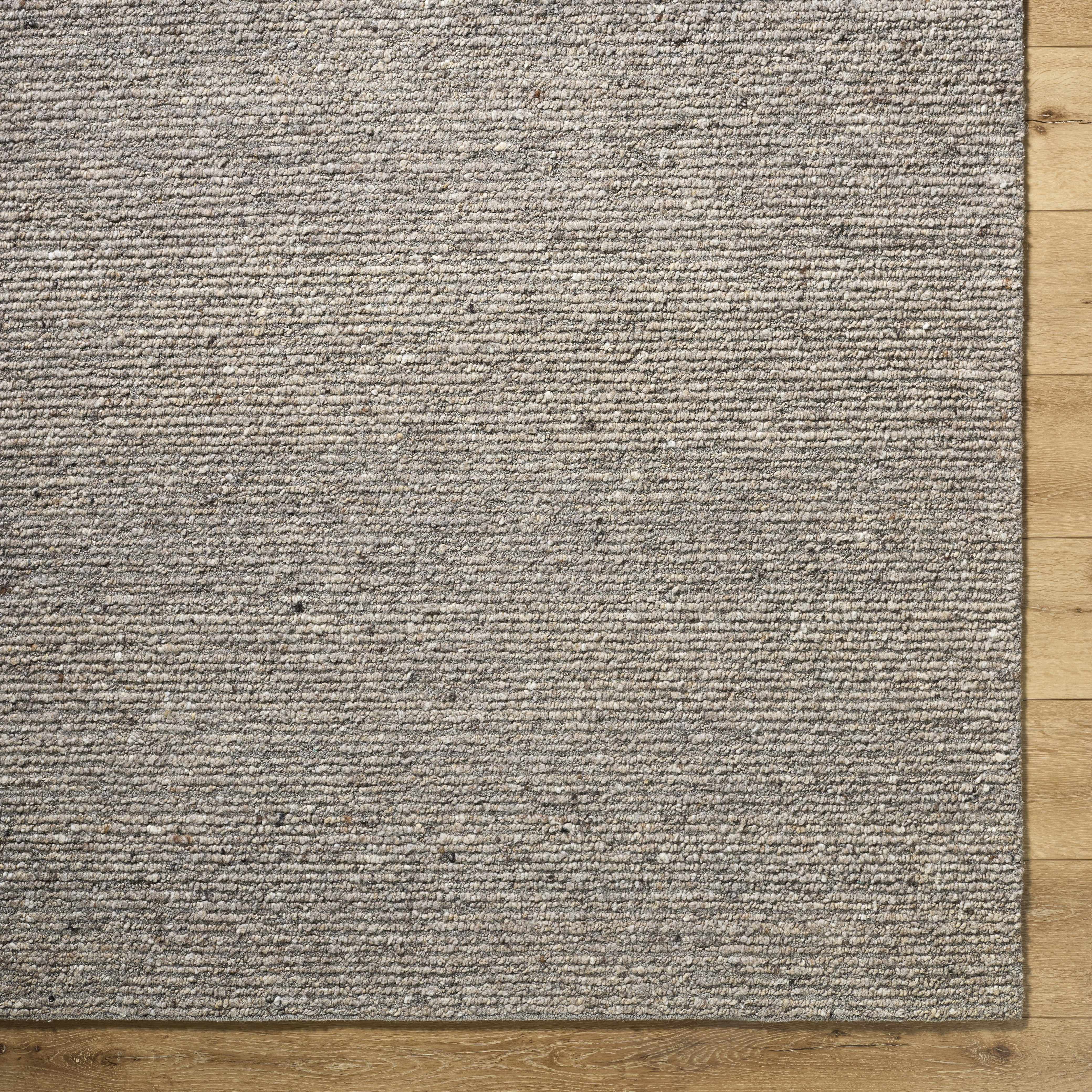 Winta Taupe Wool Area Rug - Image 7