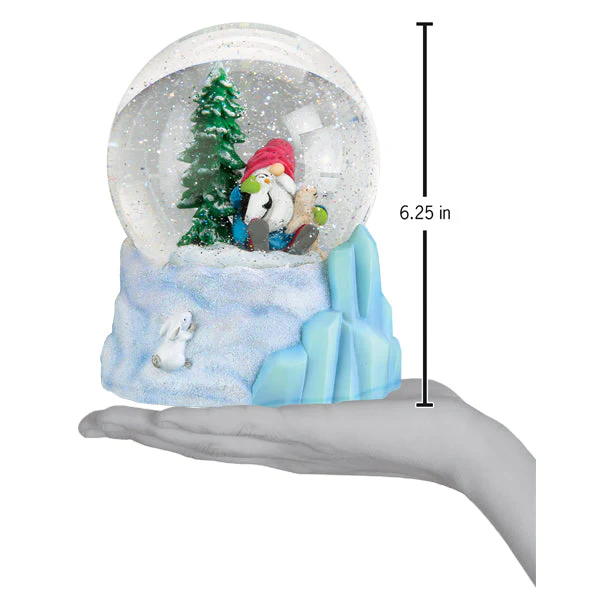 Winter Arctic Gnome Snow Globe - Image 5