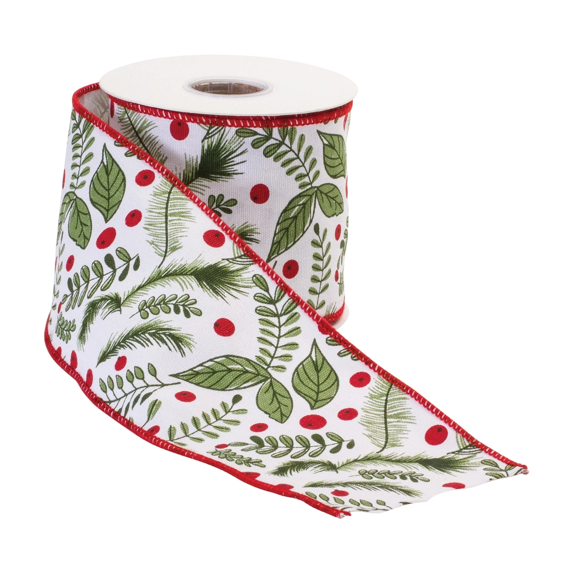 Holiday Foliage Ribbon 4" x 10 yds. - Image 2
