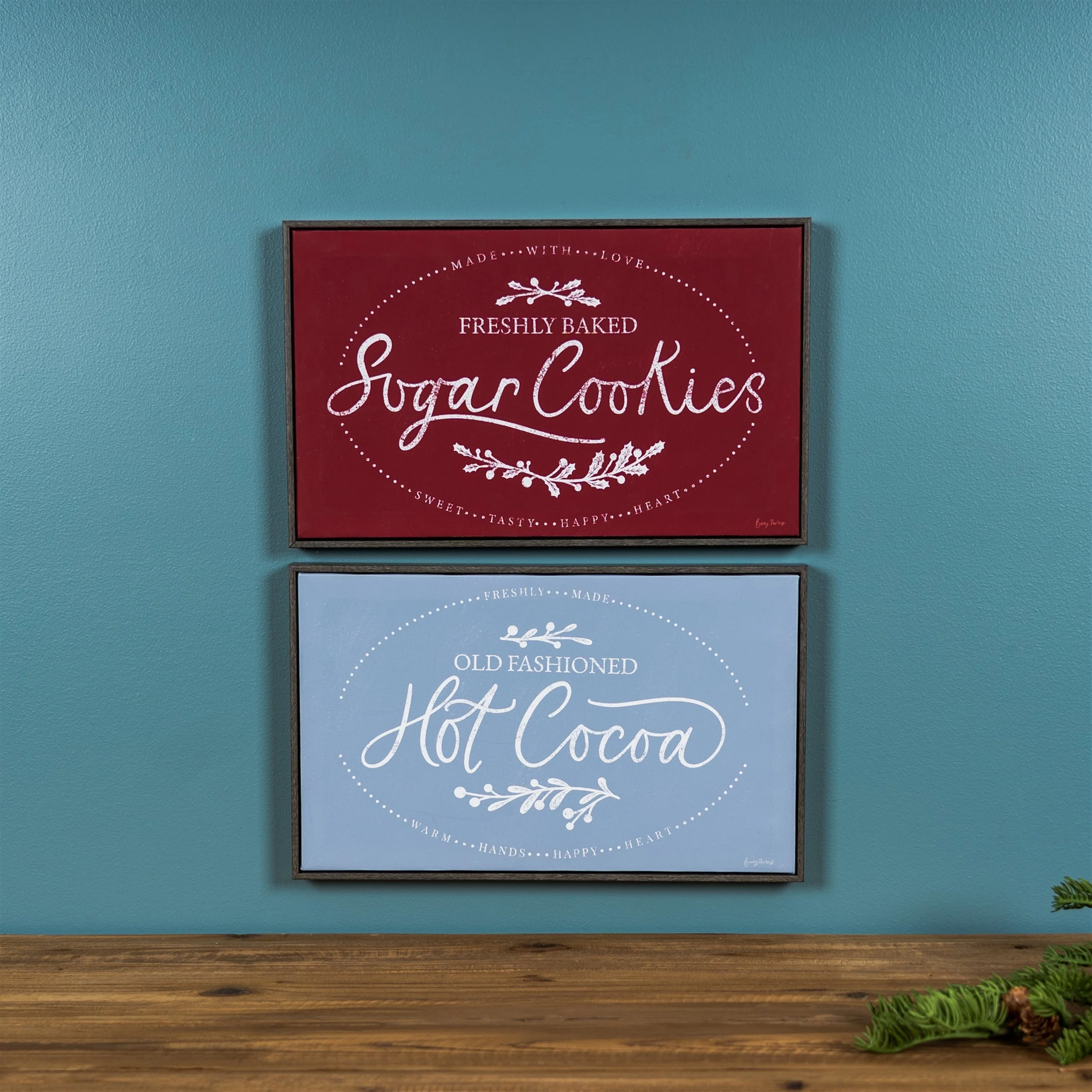 Winter Cookies and Cocoa Wall Sign (Set of 2) - Image 4