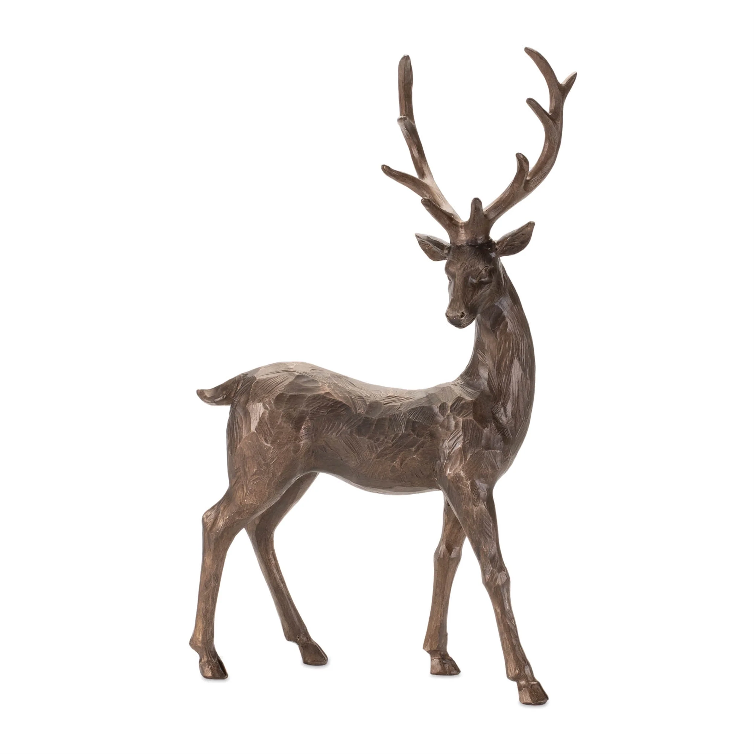 Winter deer figurine (set of 2) - Image 3