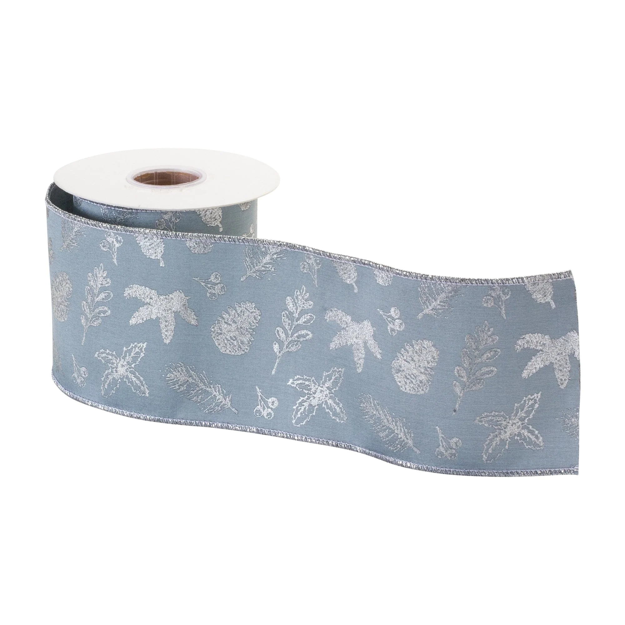 Botanical Printed Ribbon 4" x 10 yds. - Image 2