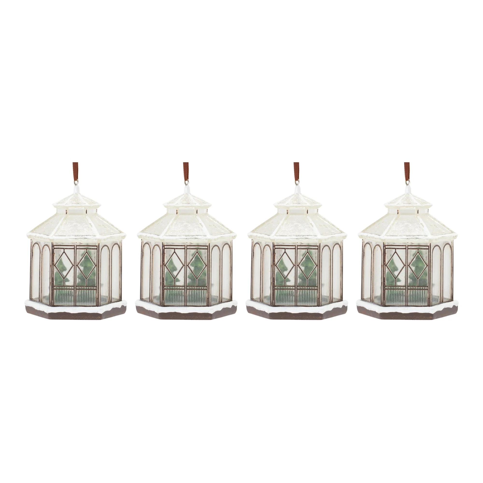 Winter Gazebo Ornament (Set of 4) - Image 3