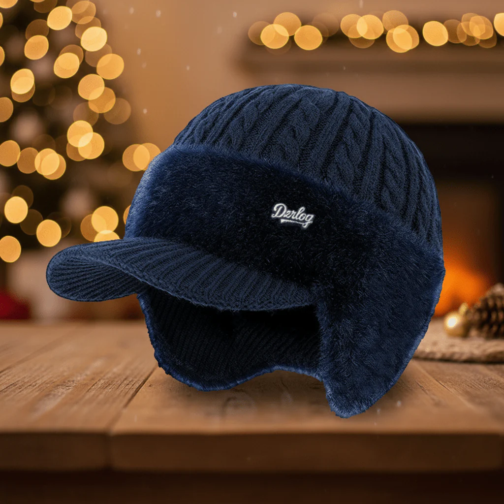 Winter Trapper Hat with Ear Flaps Cold Weather Warm Cap - Image 8