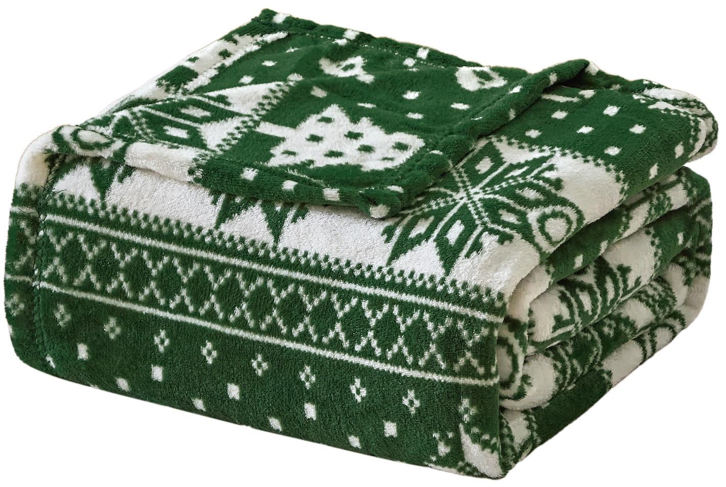 Winter Wonderland 50" x 70" Throw Blanket – Ultra-Soft Cozy Fleece Decorative Blanket for Home & Holidays - Image 4