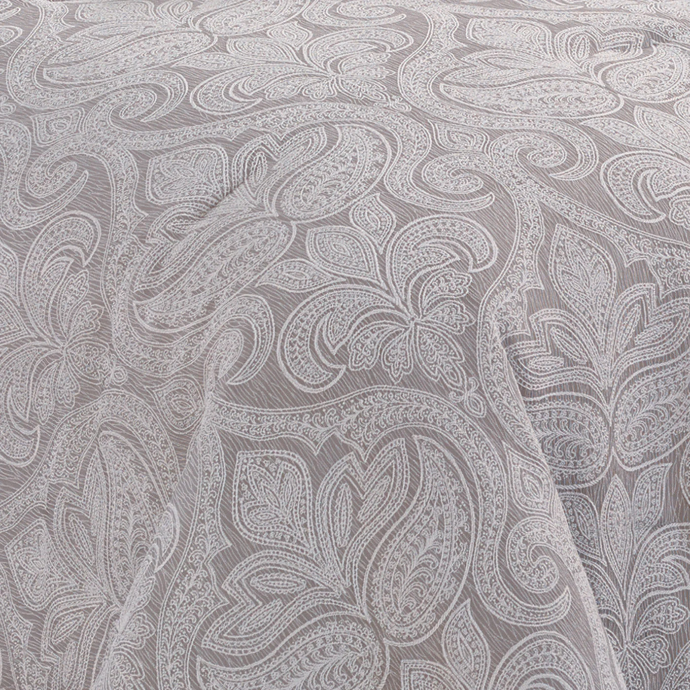 Winthrop Grey Damask Jacquard 9 Pc Comforter Set - Image 5