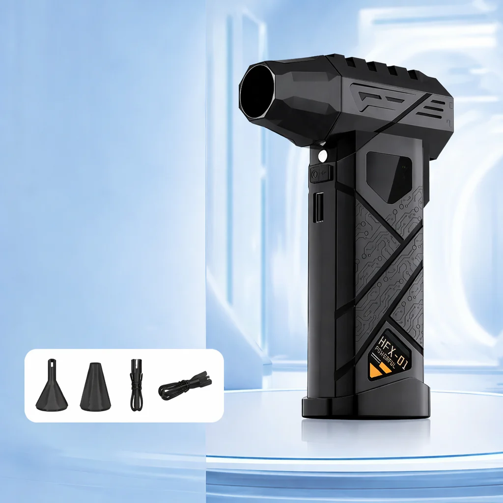 Wireless Air Blower – HFX-01 Turbo Compressed Duster with Strong Airflow & Power Bank - Image 7
