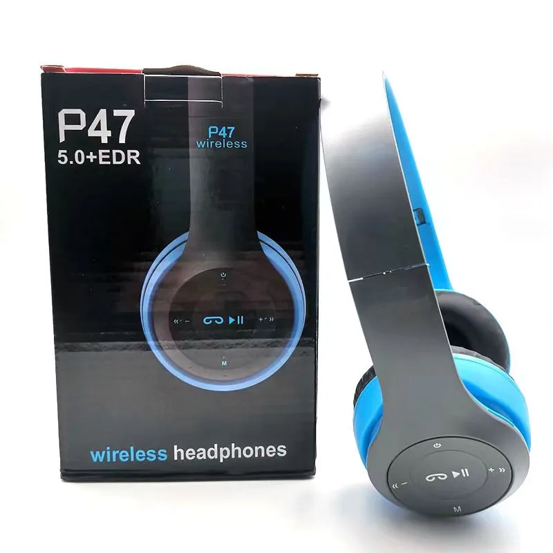 Wireless Bluetooth 5.0 Foldable Headphones Stereo Over Ear Sports Gaming Headset - Image 3