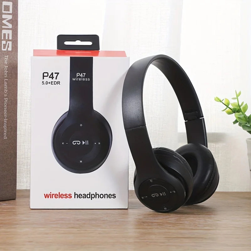 Wireless Bluetooth 5.0 Foldable Headphones Stereo Over Ear Sports Gaming Headset - Image 5