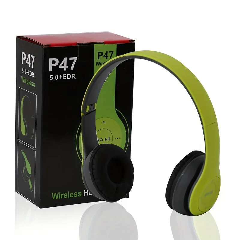 Wireless Bluetooth 5.0 Foldable Headphones Stereo Over Ear Sports Gaming Headset - Image 6
