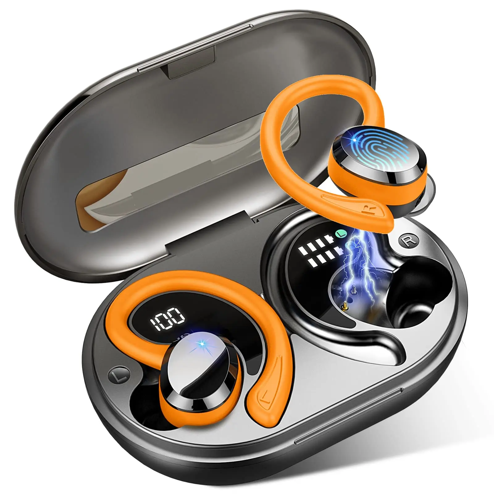 Wireless Bluetooth 5.3 Earbuds Stereo Bass In-Ear Noise Cancelling IP7 Waterproof - Image 11