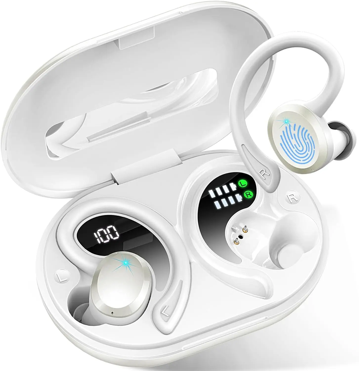Wireless Bluetooth 5.3 Earbuds Stereo Bass In-Ear Noise Cancelling IP7 Waterproof - Image 9