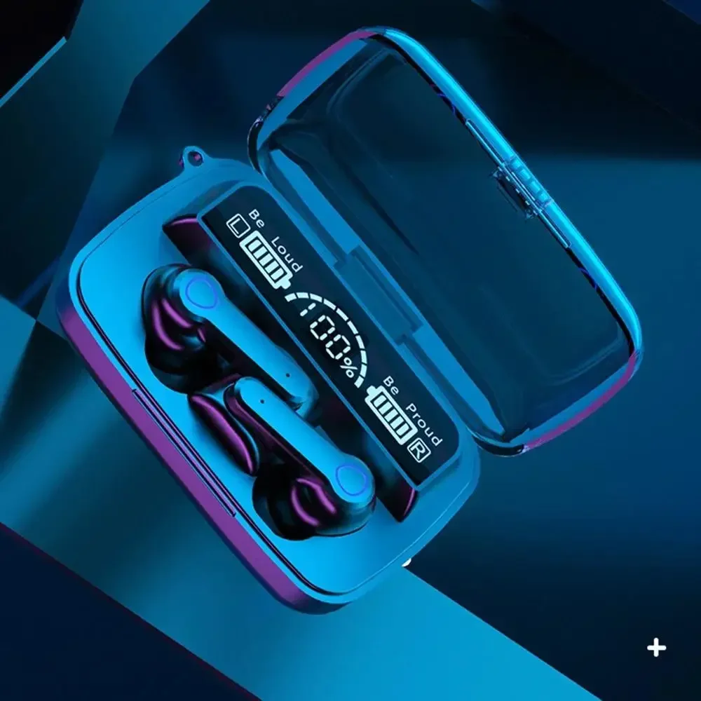 Wireless Bluetooth Earbuds with LED Display Touch Control Sports In-Ear Headset - Image 3