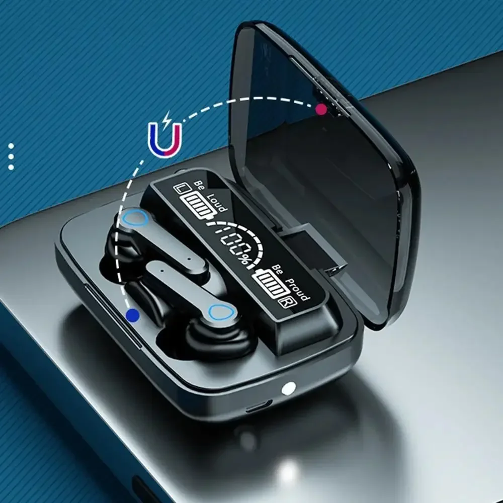 Wireless Bluetooth Earbuds with LED Display Touch Control Sports In-Ear Headset - Image 5