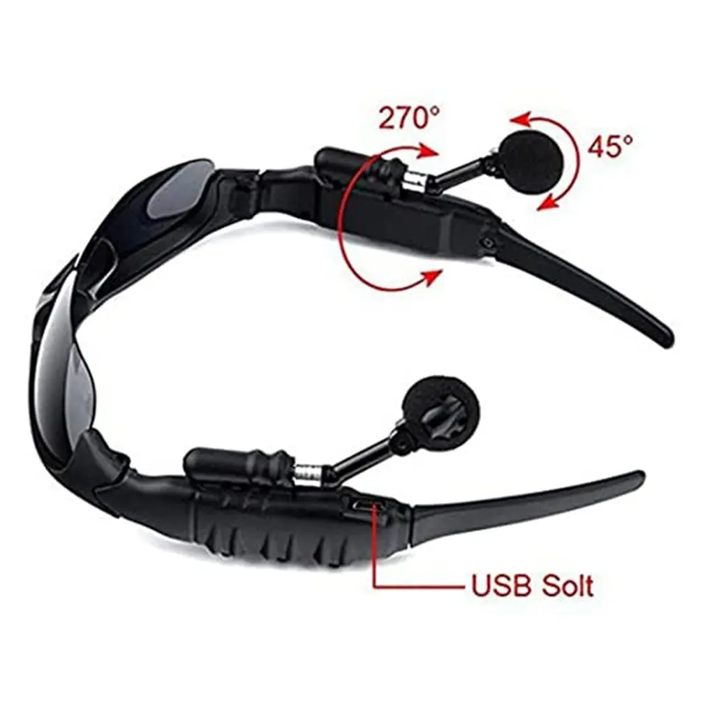 Wireless Bluetooth Sunglasses Stereo Audio Headset for Cycling Driving Sports - Image 2