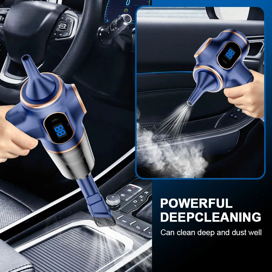 Wireless Car Vacuum Cleaner High Power Portable for Sofa Office Carpet Home - Image 4