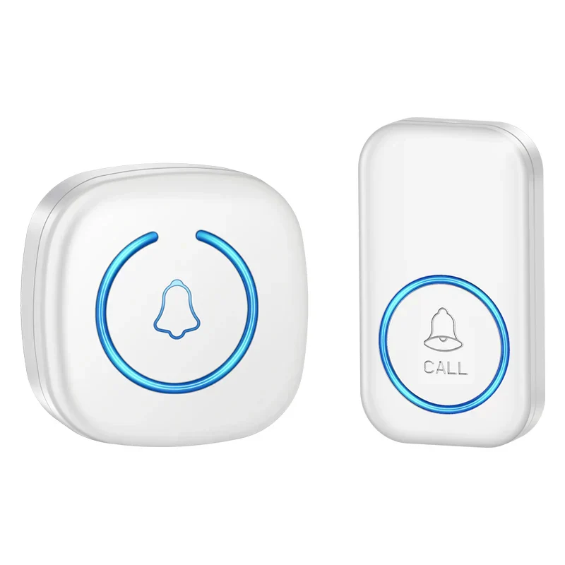 Wireless Doorbell Long Range 300M Smart Door Chime with 60 Melodies Plug-In Receiver - Image 8