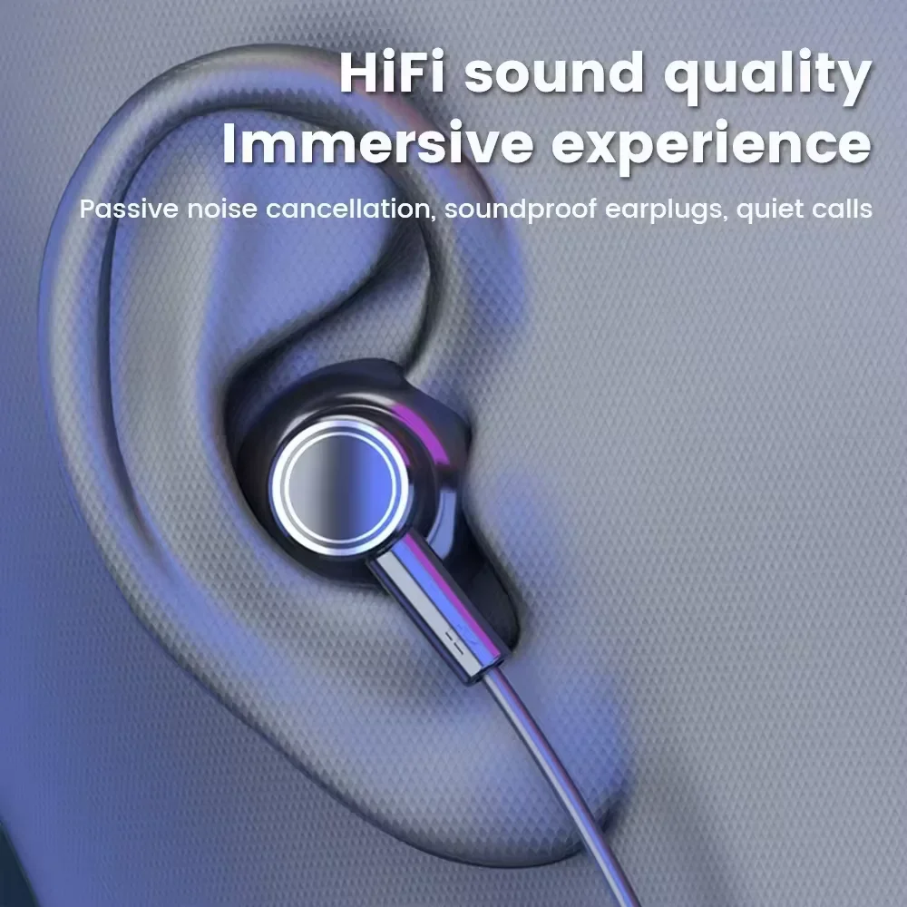 Wireless Earphones 5.3 – Neckband Bluetooth Headphones LED Stereo Sports Earbuds - Image 6