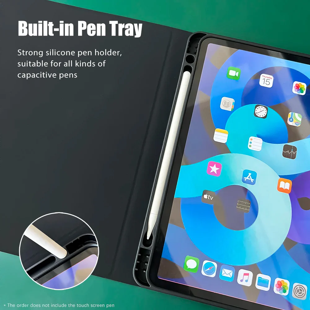 Wireless Keyboard Case with Mouse for 10.2 Tablet Touchpad Magnetic Cover - Image 3