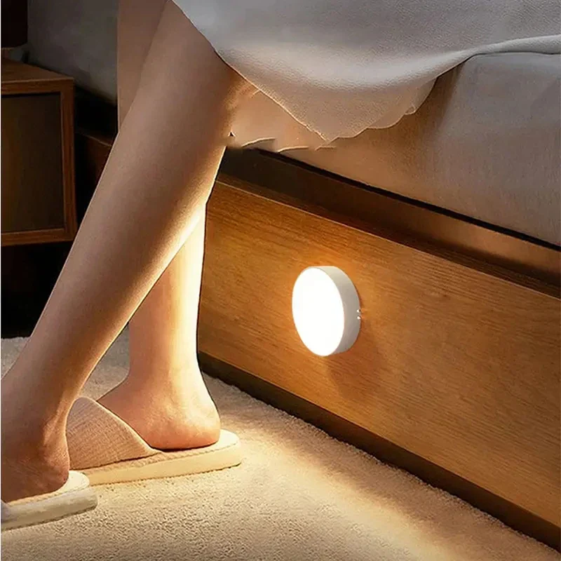Wireless LED Button Night Light – Motion Sensor Lamp for Bedroom, Closet, Stairs - Image 6